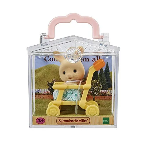 Sylvanian Families 5200 Minibox-Hase im Kinderwagen