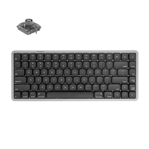 Akko Ink Black Air 01 Low Profile Mechanische Tastatur
