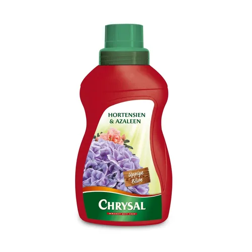 Chrysal Flüssigdünger für Hortensien und Azaleen 500 ml Balkon Garten Blüten