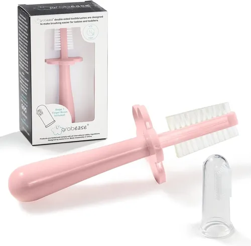 Baby Zahnbürste Finger Zahnbürste Training Kleinkind Grabease Zweiseitig Baby