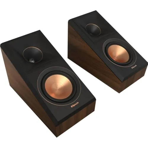 Klipsch Reference Premiere RP-500SA II - Lautsprecher-Systeme mit umschaltbarem Crossover für Dolby Atmos oder Surround-Modus, bietet klare Dialoge und makellose Klangwiedergabe.