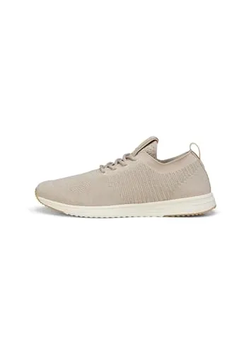 Marc O'Polo Sneaker Sportlicher Schnürer Beige in Größe 46 - Eleganter sportlicher Schnürer in sand melange für einen trendigen Look. Ideal für den Alltag, mit flachem Absatz und mittlerer Weite für optimalen Komfort.