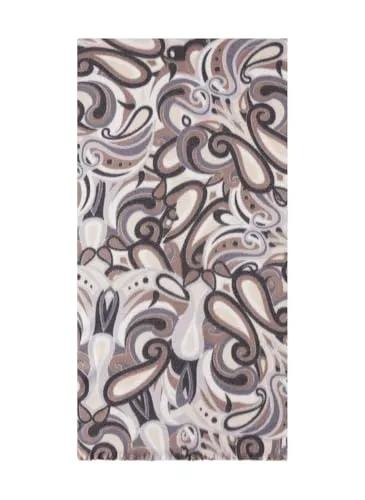 Codello Schal mit Allover-Paisleymuster und Fransen - Stylischer Codello Schal mit elegantem Paisleymuster. Größe: 45 x 180 cm. Verfügbar in grey oder rose. Ideal für modische Akzente und vielseitige Kombinationen.