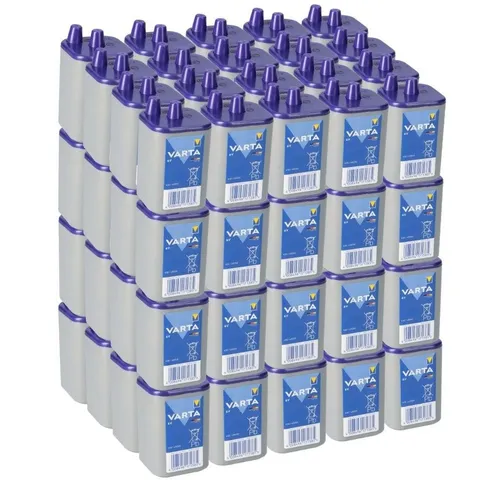VARTA 430 4R25 Longlife 6V 7500mAh Batterie - 80 Stück - Hochleistungs-Batterien für zuverlässige Energieversorgung, ideal für langlebige Anwendungen und vielseitigen Einsatz.