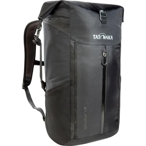 Tatonka Rapid Rolltop 25 WP - Wasserdichter Daypack - Wasserdichter Kurier-Rucksack mit 25 Litern Volumen, ideal für Fahrrad-Pendler. Flexibler Rollverschluss und nachhaltige Materialien sorgen für praktischen Einsatz und Schutz bei Regen.