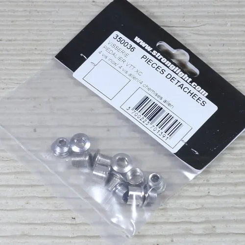STRONGLIGHT 350036 Kettenblattschrauben für 4 Arm 3 fach MTB Kurbel