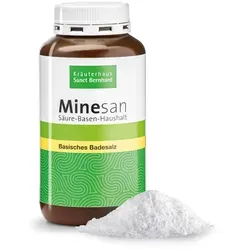 Minesan Basisches Badesalz 500 g - 500 g von Kräuterhaus Sanct Bernhard