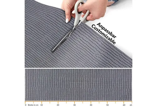 ANRO Küchenläufer WILSON Premium Mosaik - Kurzflor-Läufer aus Velours, rutschfest und pflegeleicht – ideal für warme Füße in Küche, Flur oder Büro.