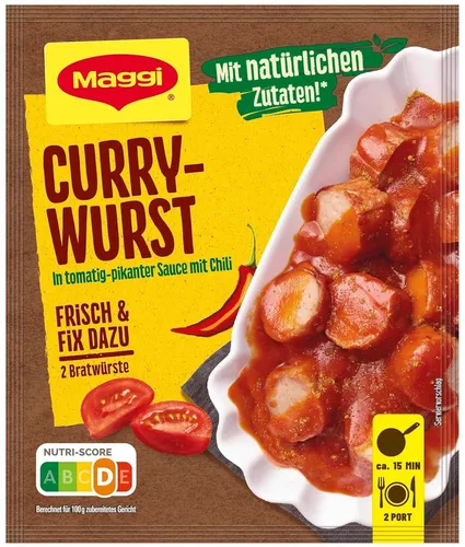 MAGGI fix&frisch Currywurst