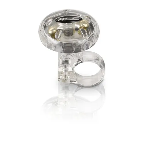 XLC DD-M12 Fahrradglocke Ø 36 mm, silber/transparent