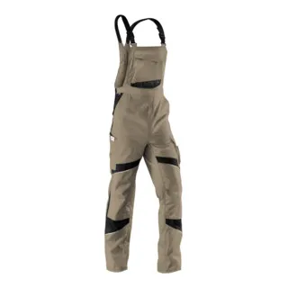 Kübler Activiq Latzhose 3250 sandbraun/schwarz 40 in grün von Kübler Workwear