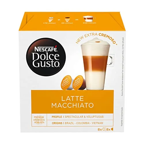 Kaffeekapseln Nescafe Dolce Gusto Espresso Maccortado, 16 GAP, 194 g