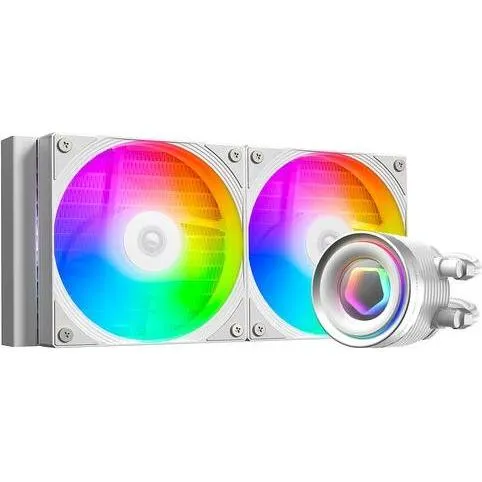 ID-Cooling FX240 Infinity White Liquid Processor Cooler aRGB Lighting (62439915)