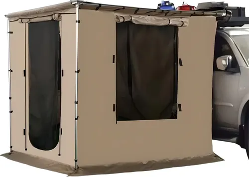 Markisenvorzelt Khaki 250x300cm