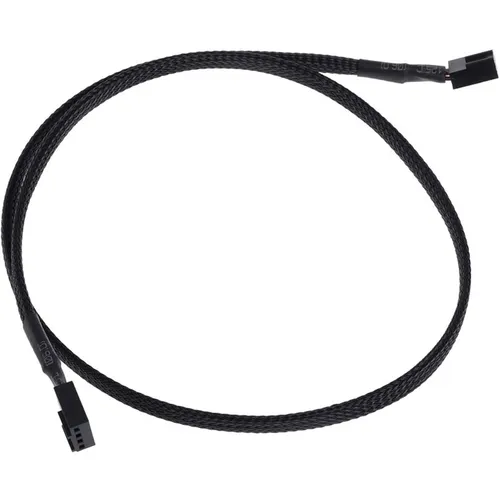 Phobya 4Pin PWM Stecker auf Stecker 60cm - Schwarz