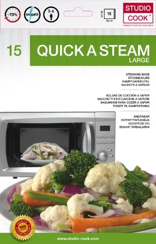 Dampfgarbeutel Large - 15 Stück - 25 x 26 cm