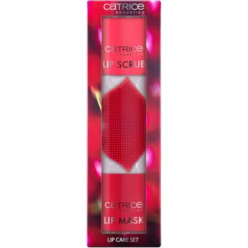 Catrice ETERNAL RED Lip Care Set, Lippenmaske, Nr. C01, Mehrfarbig, pflegend, reparierend, vegan, ohne Parabene, ohne Mikroplastikpartikel, Nanopartikel frei, 1er Pack (1pcs)