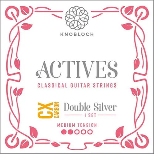 Knobloch Strings Double Silver Carbon CX 300ADC