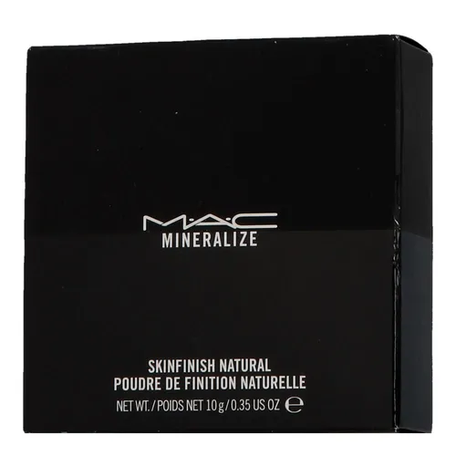 MAC Mineralize Skinfinish Natural Kompaktpuder 10 g Dark Golden - Puder mit dezenten Perlpigmenten für ein natürliches, glänzendes Finish. Ideal zum Fixieren der Foundation und Auffrischen des Makeups, angereichert mit 77-Mineralien-Komplex und Vitamin E.