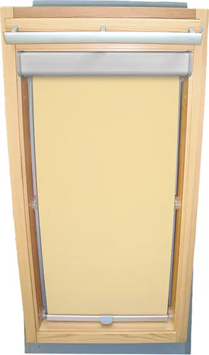 Rollo für VELUX Dachfenster Sichtschutz mit BLENDE und Haltekrallen VL/VG/VX