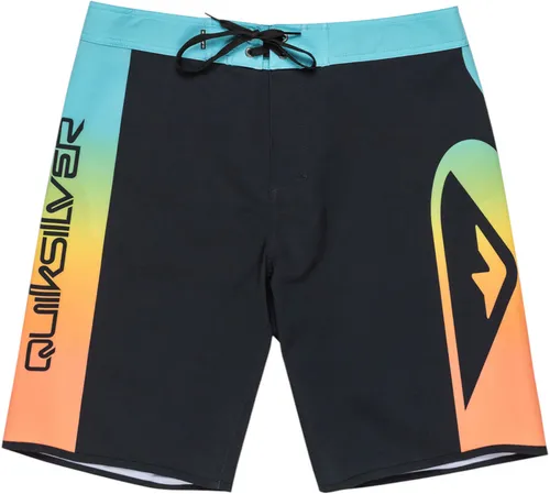 QUIKSILVER Surfsilk Holmes 20 Boardshorts, Herren Gr. 32, Schwarz - Herren-Bademode mit PFC-freier hydrophober Imprägnierung und robustem Surfsilk-Material für ultimativen Komfort und Stil beim Surfen oder am Strand.