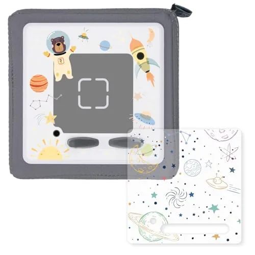 2er-Set Schutzfolie Schutzcover für Toniebox passgenau geschnitten selbstklebende Folie Weltraum Motiven kreatives Zubehör für Kinder - dv1170