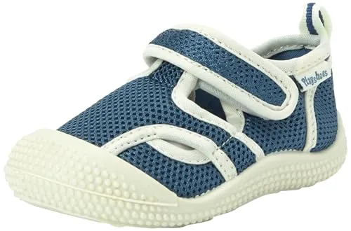 Playshoes Aquaschuhe Unisex Kinder Wassersportschuh, Jeansblau Mesh, 24/25 EU