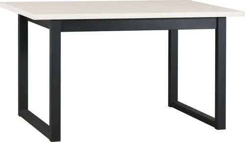 Leaf Design Esstisch – Ausziehtisch, Weiß, Holz, 140x78x80 cm
