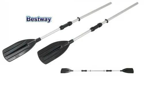 Bestway Paddel-Set Doppelpaddel für Kajak und Kanu