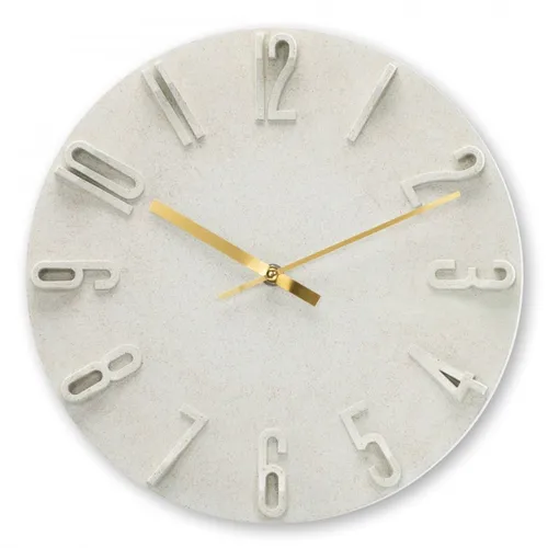 corfu wall clock 30cm beige Hama 4047443519986