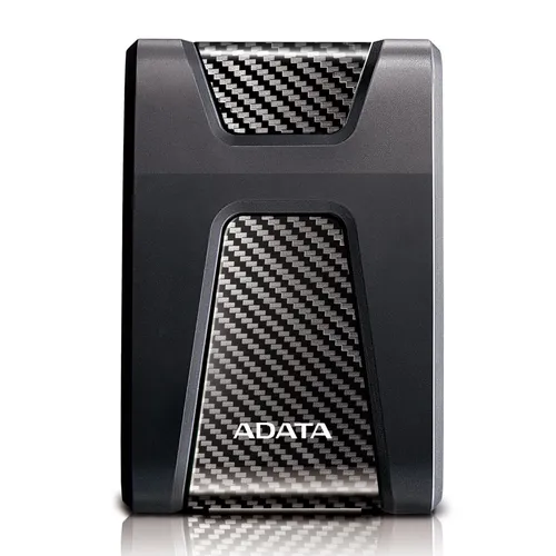 A-Data DashDrive Durable HD650 - Externe Festplatte 4TB - Externe Festplatte, 4 TB, tragbar, stoßfest mit 256-Bit-AES-Verschlüsselung für sichere Datenübertragung, ideal für unterwegs.