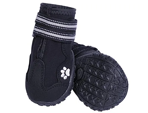 Nobby Hundeschuh Runners 2 Stück Schwarz Hundebekleidung