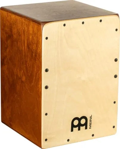 Meinl Snarecraft Jam Cajon B-Stock - Percussion, B-Stock Cajon aus hochwertigem Baltic Birch, mit zwei Snarespiralen für einen kraftvollen Sound und abgerundeten Kanten für ein angenehmes Spielgefühl.