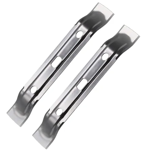 KÜST 2 Stück Mähmesser Kompatibel für Stihl und Viking iMow MI 422 RMI 522 4 5 200mm, Silber