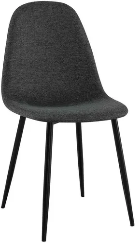 furnicato Esszimmerstuhl Napier 88x44x51 cm schwarz