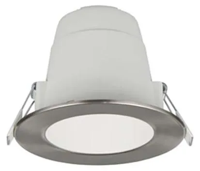 Trio Leuchten LED Einbauleuchte Virunga 635410107, dimmbar, IP44, 6 Watt