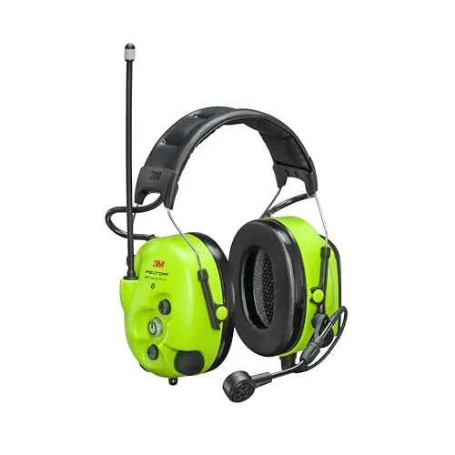 3M Peltor LiteCom PRO III Kapselgehörschutz-Headset - Gehörschutz mit integriertem Funksprechsystem, Bluetooth Multipoint und Umgebungsgeräuschfunktion – ideal für sicheres Kommunizieren in lauten Arbeitsumgebungen.