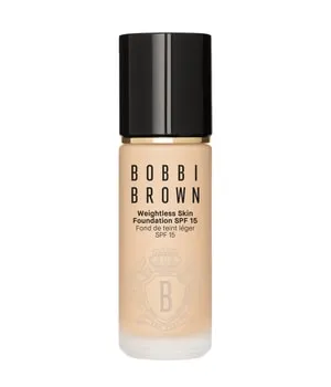 Bobbi Brown Weightless Skin Foundation - Flüssige Foundation 30 ml Warm Ivory - Make-up für ein natürlich mattes Finish mit 24 Stunden Feuchtigkeit, ideal für alle Hauttypen. Die leichte Formel kontrolliert Öl und sorgt für ein angenehmes Hautgefühl.