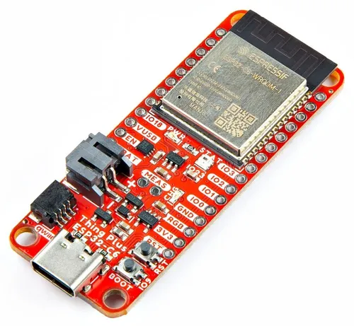 SparkFun ESP32-C6 Thing Plus: RISC-V, WiFi 6, Bluetooth 5.3 - Barebones Mikrocontroller mit vielfältiger drahtloser Konnektivität für innovative Projekte. Ideal für Entwickler, die modernste Technologie nutzen möchten.