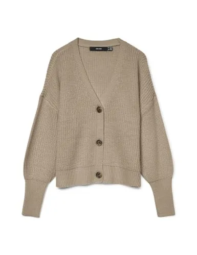 Vero Moda Strickjacke VMLea - Eleganter Cardigan für jeden Anlass - Cardigan mit V-Ausschnitt und langen Ärmeln, ideal für schicke und lässige Outfits.