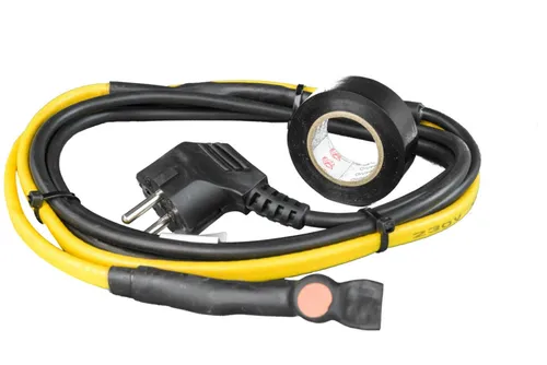 Rohrbegleitheizung Heizkabel 10 m - Fußbodenheizungen, schützt Rohre vor Frost und sorgt für eine zuverlässige Wärmeverteilung.