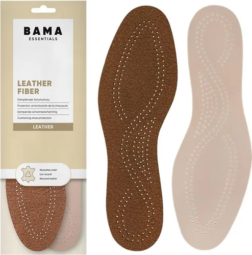 Bama Essentials Leder-Faser-Schuheinlagen - Gre 44/45 EUR in braun von Bama