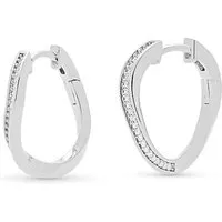 JETTE Creolen TWISTED SUN 88853792 925er Silber in silber von JETTE