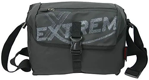 BAG STREET INTERNATIONAL Wasserdichte Umhängetasche mit Überschlag Schultertasche outdoor tasche Kameratasche waterproof schwarz…