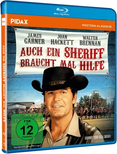 Blu-ray - Auch ein Sheriff braucht mal Hilfe * Westernkomödie mit James Garner