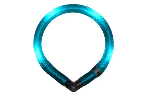 LEUCHTIE Leuchthalsband LEUCHTIE Mini Bewegungssensor türkis 30, wasserdichtes LED Hundehalsband für kleine Hunde mit 50 h Leuchtdauer