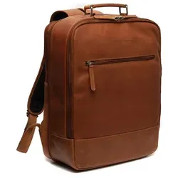 The Chesterfield Brand Jamaica Rucksack Leder mit Laptopfach - Tagesrucksack aus hochwertigem Leder, 40 cm groß, mit praktischem Laptopfach und Trolleykompatibilität für bequemes Reisen.