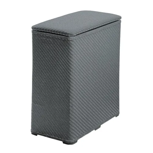 Kiamami Valentina Wäschekorb 70 Liter in Grau | Robinia