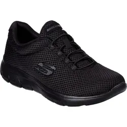 Skechers SUMMITS Slip-On Sneaker - Sneaker low mit atmungsaktivem Flachstrick-Mesh, gepolsterter Innensohle aus Memory Foam für optimalen Komfort und Unterstützung bei jedem Schritt.