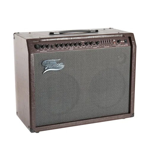 Fame AE-60 Akustik-Verstärker - Akustikgitarrenverstärker mit 60 Watt Leistung, integriertem Chorus und Reverb für raumfüllende Klänge – ideal für Proben, Jam Sessions und Auftritte.